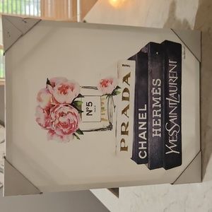 Designer brand canvas frame